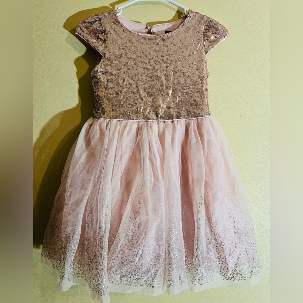 Zuni’s Sparkling Pink Sequin Dress